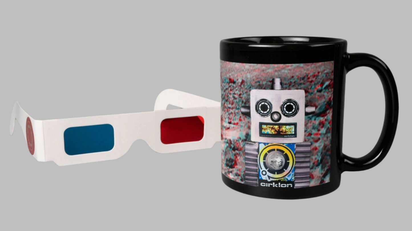 Mug - Robot + 3D Background