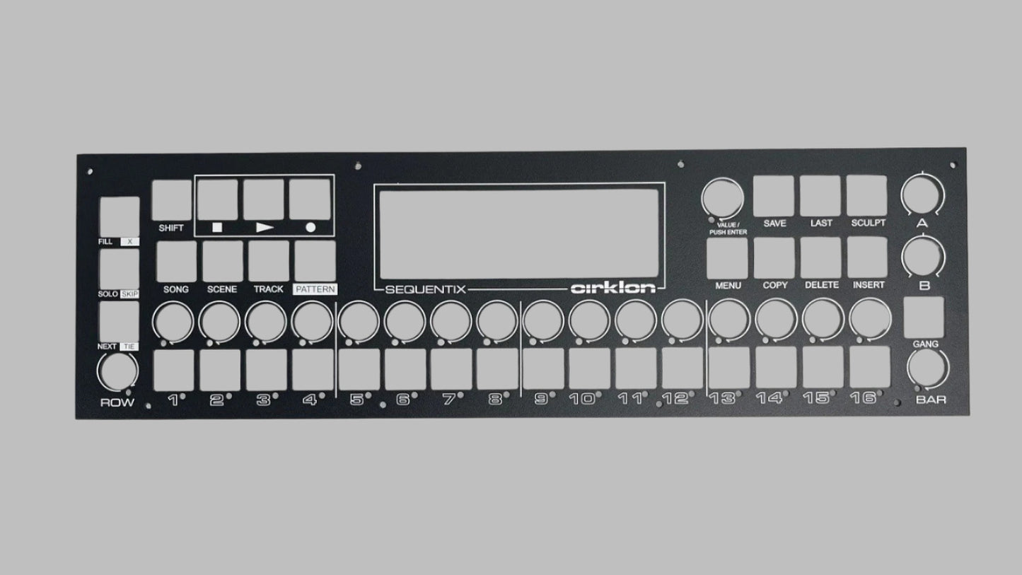 Cirklon2 UI Panel - black