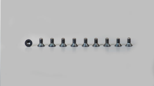 Cirklon Black Hex-Head Screws (Countersunk)